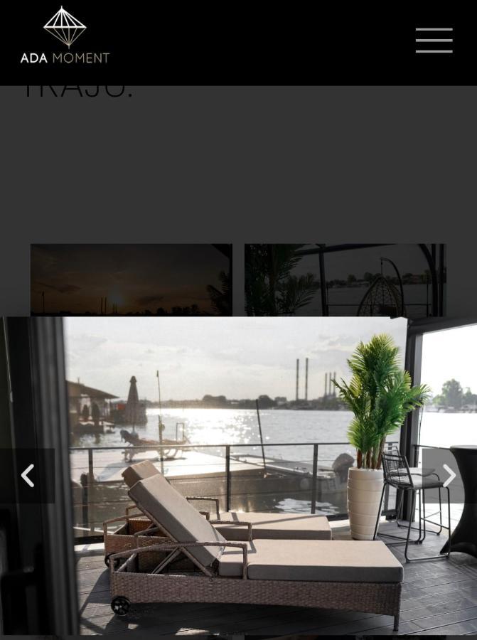 Ada Moment Splav- Kuca Na Reci Beograd- Floating House On Sava River ,Белград Екстериор снимка